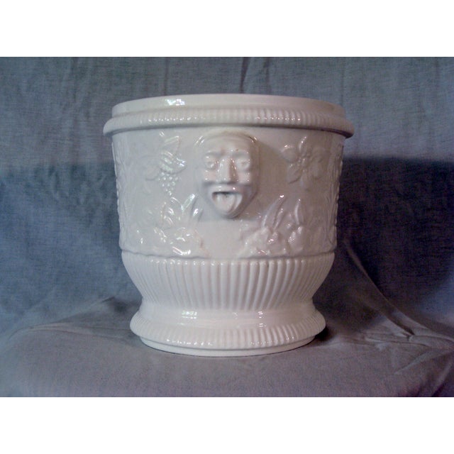 Vintage Reproduction Limoges Cachepot Chairish