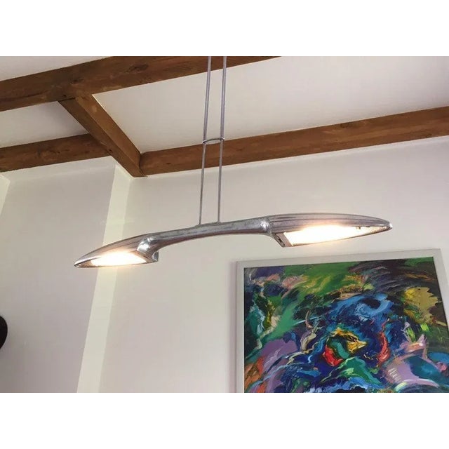 Vintage Olympia Pendant Lamp by Jorge Pens for Blux, 1970s For Sale - Image 6 of 11