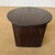 Brown Reclaimed Elm Side Table - Walnut Finish For Sale - Image 8 of 10