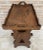Early 20th Century French Hand-Carved Oak Trolley Bar, 1920s For Sale - Image 4 of 8