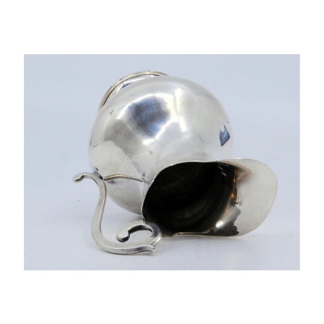 Silver Water Jug with Handle Applique For Sale - Image 9 of 10