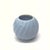 1980s Baby Blue Small Ceramic Vase Curation - Group of 3 For Sale In Miami - Image 6 of 7