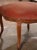 Wood Title: Early 20th Century French Louis XV Walnut Stool With Velvet Seat For Sale - Image 7 of 9