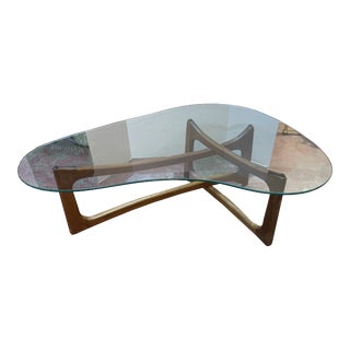 Mid Century Modern Adrian Pearsall Amoeba Ribbon Coffee Table For Sale