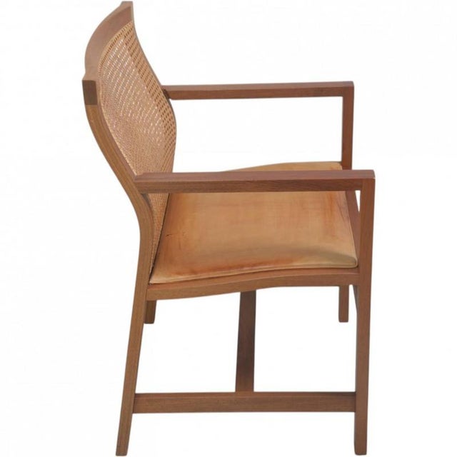 King Armchairs by Rud Thygsen, 1980s, Set of 6 For Sale - Image 6 of 18