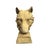 English Cast Stone Wolf Head Bust For Sale - Image 3 of 17