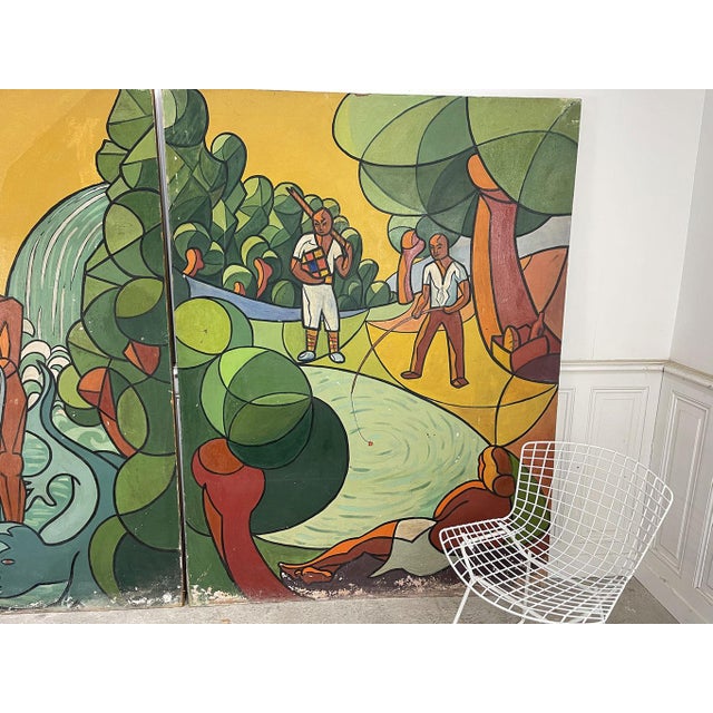 Untitled, 1950s, Canvas and Ash For Sale - Image 11 of 14