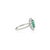 Not Yet Made - Made To Order VRJewels 2.26 Ct Natural Emerald and Diamond 14k Gold Oval Engagment Ring Size 6 For Sale - Image 5 of 16