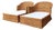 Vintage Braided Rattan Chaise Lounges - Pair For Sale