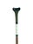 Antique Early 20th Century Hand Painted Monogrammed Wooden Canoe Paddle / Boat Oar With Olive Green, White & Black Striping, Circa 1920 For Sale - Image 4 of 11