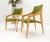 Mid 20th Century Pair of c1950s Blond Birch Scandinavian Swedish Arm Chairs Green Upholstery For Sale - Image 5 of 15