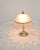 Vintage Table Lamp in Glass with Aluminum Beads, 1970s For Sale - Image 4 of 10