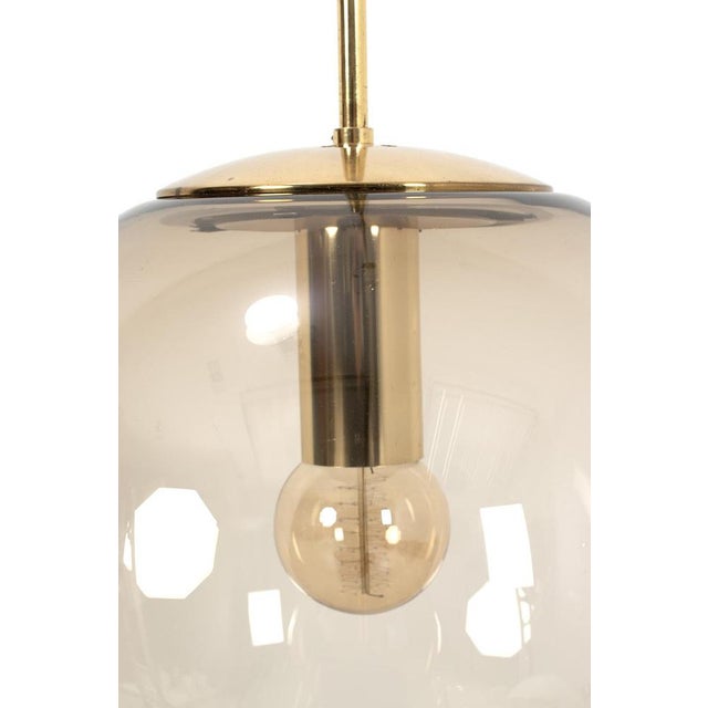 Vintage Pendant Lamp from Glashütte Limburg For Sale - Image 5 of 9