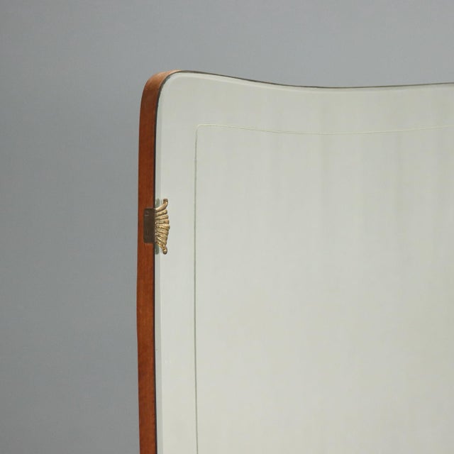 Vintage Dresser in Mahogany with Glass Top, 1950s For Sale - Image 3 of 11