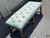 Rococo 1960s Louis XV Style Gilded Bench French Rococo Upholstered Ottoman, Entryway Vanity Seating For Sale - Image 3 of 6