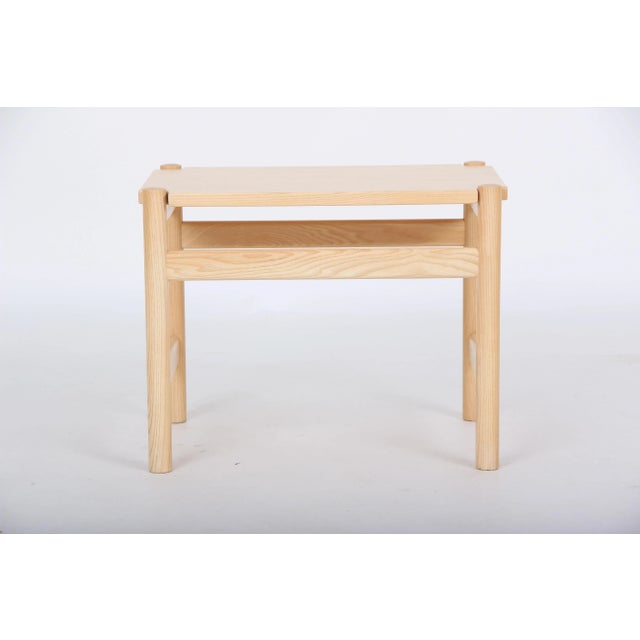 Hans J. Wegner tray table made of solid lacquered ash wood. The table was made at PP Møbler in Denmark. 1996. model number...