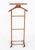 This is an elegant English Edwardian revival walnut gentleman's valet/clothes stand dating from the mid 20th century. The...