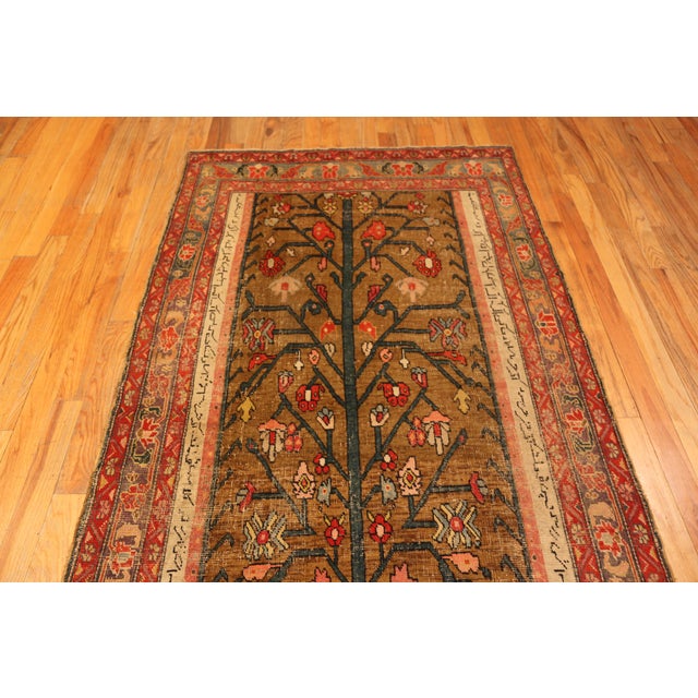 Illustration Nazmiyal Collection Antique Caucasian Tree of Life Karabagh Rug For Sale - Image 3 of 10