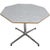 Mid-Century Octagonal Formica Dining Table with Chrome Base, 1960s For Sale - Image 3 of 9