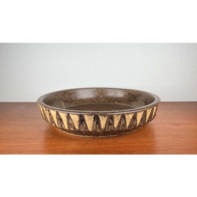 Large Mid-Century Modern Danish Studio Pottery Bowl from Lovemose, 1960s For Sale - Image 17 of 17