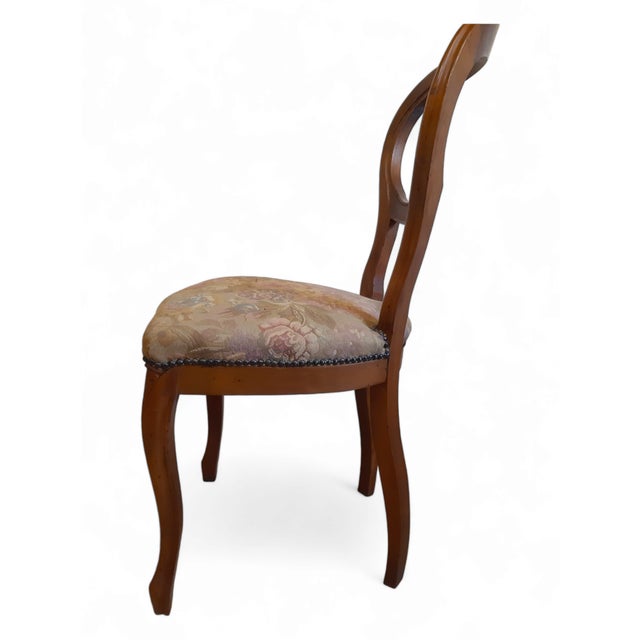 Louis Philippe Chairs in Walnut, 1920s, Set of 2 For Sale - Image 9 of 18