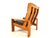 Wood Asko Bonanza Brown High-Back Leather Armchair by Esko Pajamies, 1960s For Sale - Image 7 of 18