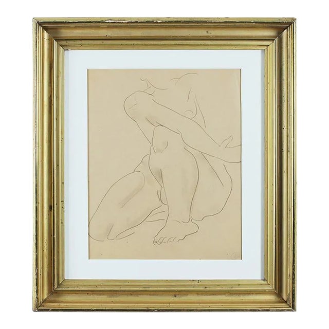 Jan Matulka, Figure Drawing For Sale
