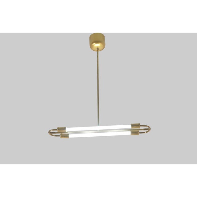 Hanging lamp designer: unknown year: around 1950 manufacturer: unknown country: germany measurements: h 110 cm w 87 cm d...