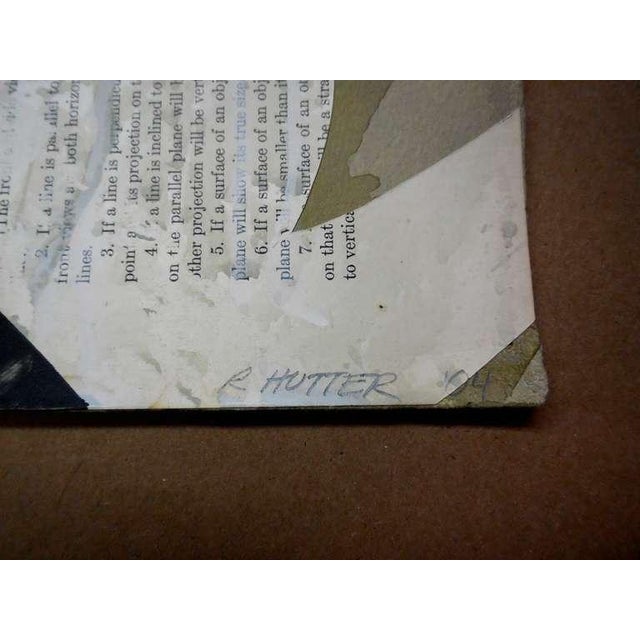 found paper collage, acrylic & charcoal on art paper From the artists statement: Floral still life has been the primary...