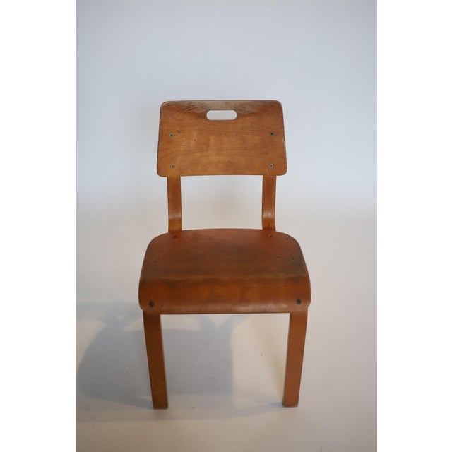 Mid 20th Century Bentwood Childs Chair Attributed to Thonet For Sale - Image 17 of 17