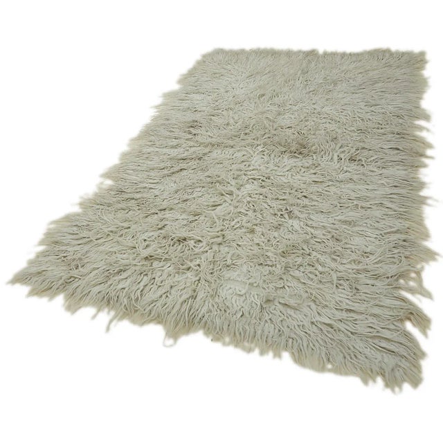 Vintage Tulu Rug in Cotton & Wool For Sale - Image 3 of 7