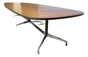 Vintage Herman Miller Aluminum Group Conference Table 10 Ft