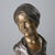 Giovanni de Martino, Half-Bust, 20th Century, Bronze and Marble For Sale - Image 4 of 7