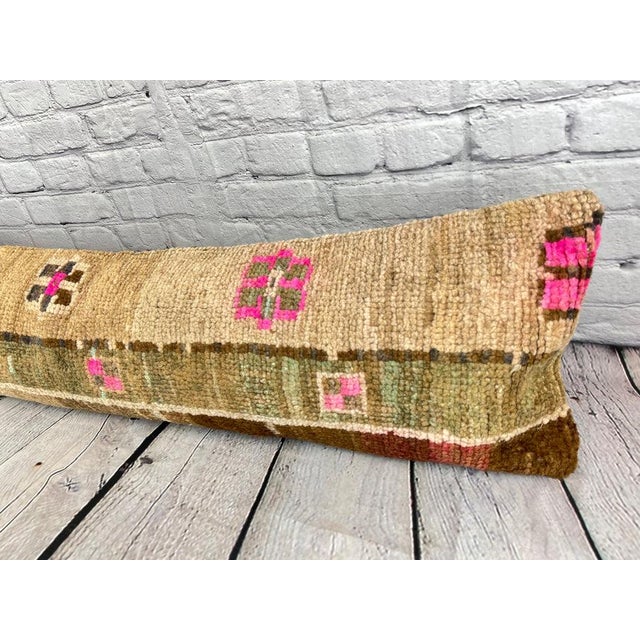 Vintage Pillow Case Turkish Rug Pillow Decorative Rug Pillow Dry cleaning only. PILLOW INSERT IS NOT INCLUDED