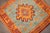 Set of Antique Turkish Oushak Small Square Rugs - 3' x 3'2" For Sale - Image 12 of 12