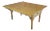 19th Century French Farmhouse Pine Drop Leaf Dining Table For Sale