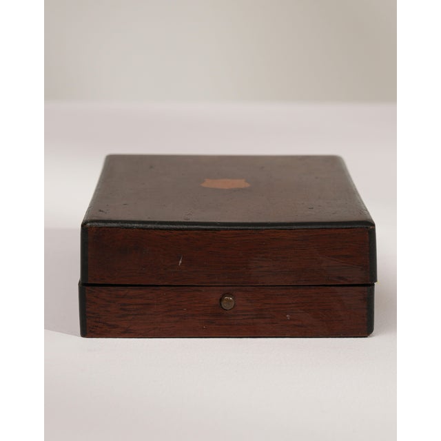 Early 20th Century France Brown Wood Box For Sale - Image 15 of 18