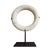 Marble Ring Sculpture on Stand For Sale - Image 10 of 14