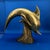 Mid 20th Century Large Mid Century Brass Jumping Dolphin Sculpture For Sale - Image 9 of 9