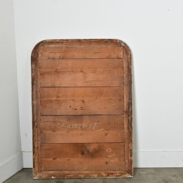 French 19th Century Silver Gilt Louis Philippe Mirror For Sale - Image 9 of 10