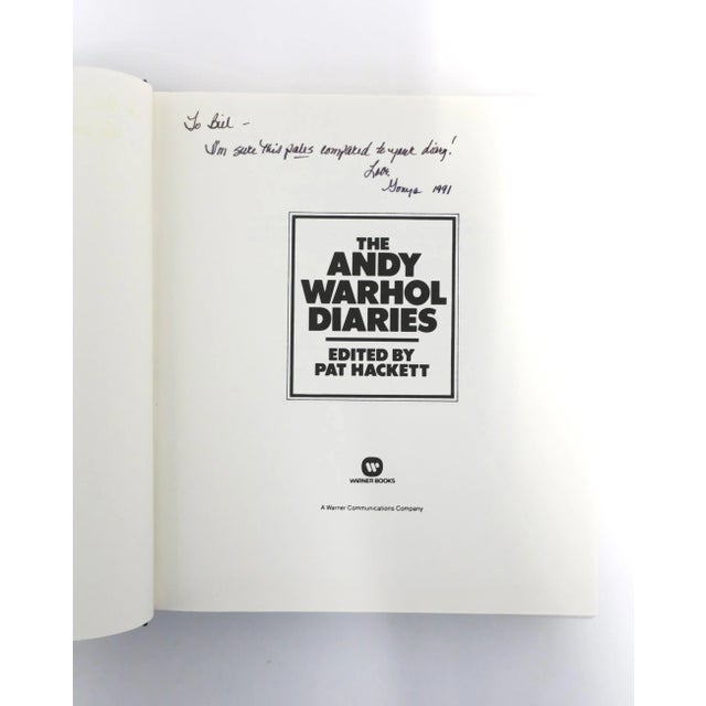 Paper Andy Warhol Diaries, Hard-Cover Library or Coffee Table Book, 1989 For Sale - Image 7 of 13