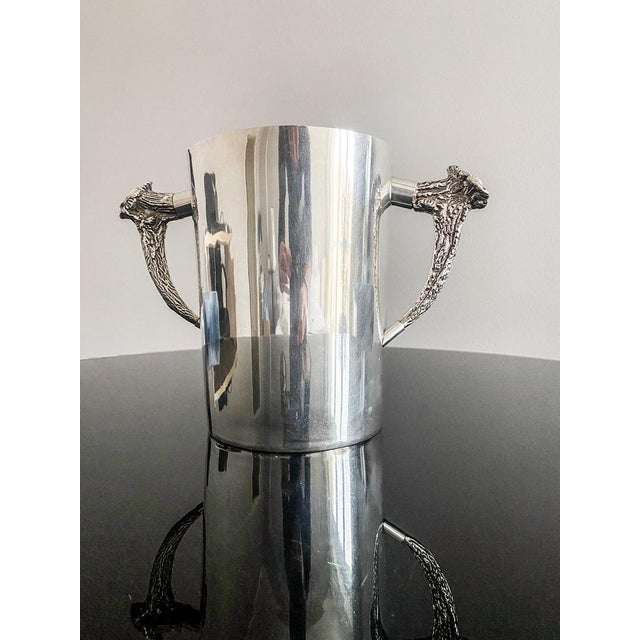 Silver-Plated Ice Bucket from Ralph Lauren For Sale - Image 14 of 15