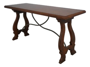 Century Continental Style Console Library Table