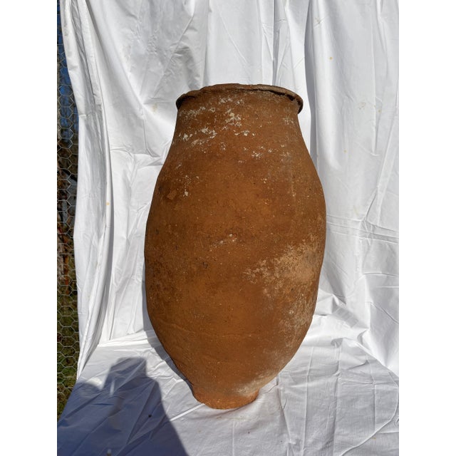 Rustic Large Terracotta Vessel For Sale - Image 3 of 8