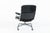 Herman Miller Eames Time Life Executive Lobby Chair Herman Miller Black Leather Office Chair For Sale - Image 4 of 15