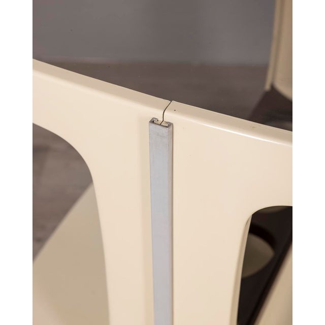 Vintage Plastic and Glass Bar Trolley by Marc Held for Prisunic, 1970s For Sale - Image 6 of 9