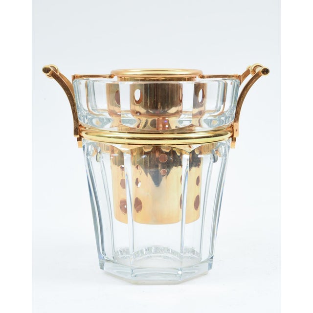 MidCentury Baccarat Crystal Champagne / Wine Cooler Bucket Chairish