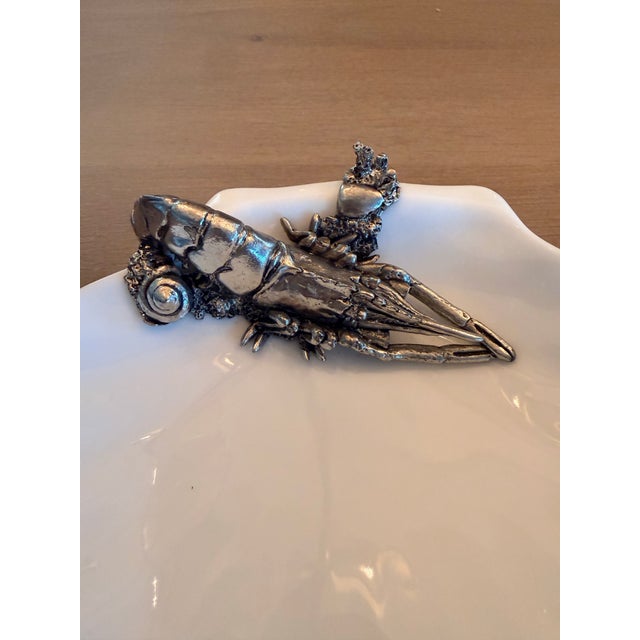 Traditional Shrimp Trinket Dish For Sale - Image 3 of 11