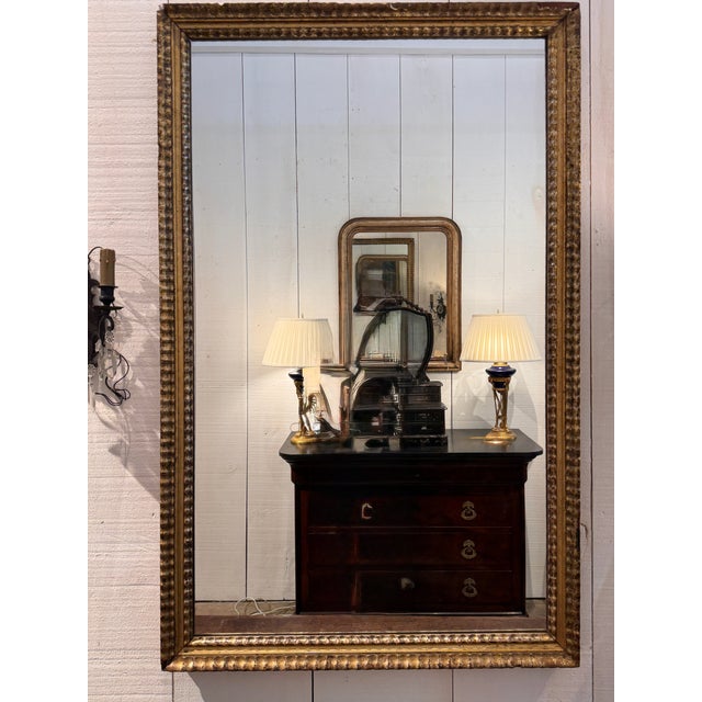 Italian Gilt Mirror For Sale - Image 6 of 8