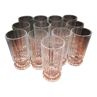 Dansk Highball Glasses From France Set of Thirteen For Sale